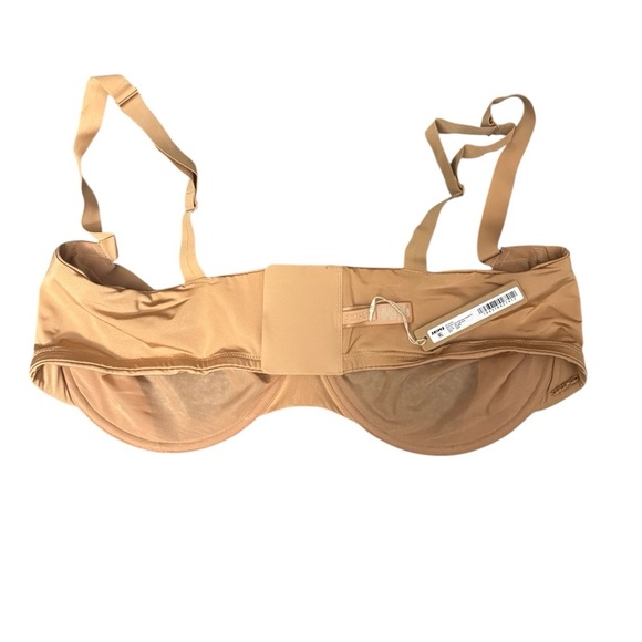 SKIMS UNLINED BALCONETTE BRA Ochre Size 42DD - Picture 3 of 8